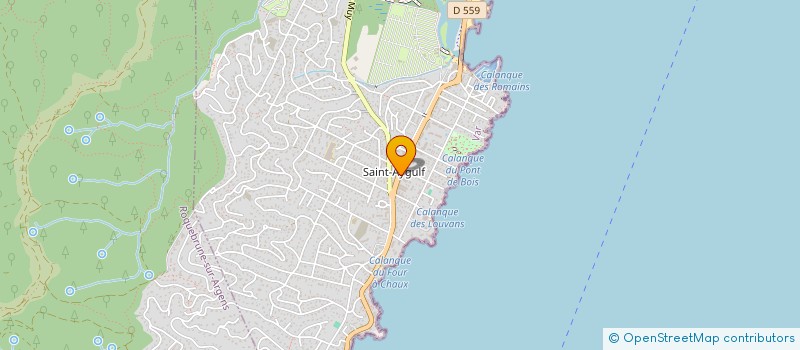 localisation de l'entreprise MADAME VERONIQUE THOMAS à FREJUS