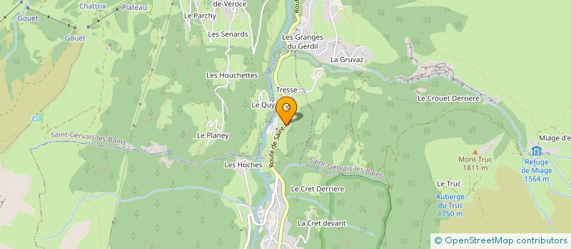 localisation de l'entreprise MADAME VERONIQUE THOUVARD à ANNECY