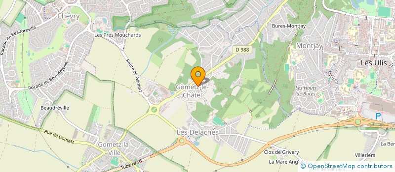 localisation de l'entreprise MADAME VERONIQUE TIBERGE à GOMETZ-LE-CHATEL