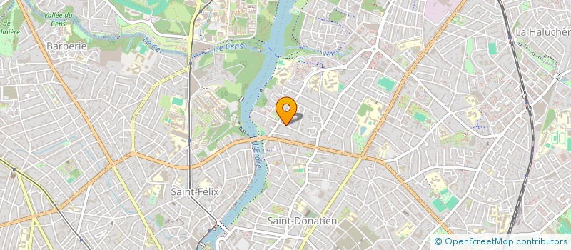 localisation de l'entreprise MADAME VERONIQUE TOHMEH  NANTES