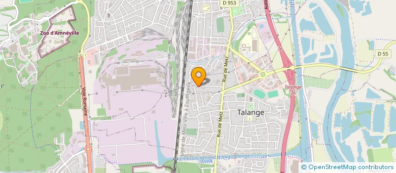 localisation de l'entreprise MADAME VERONIQUE TONDAHR à TALANGE