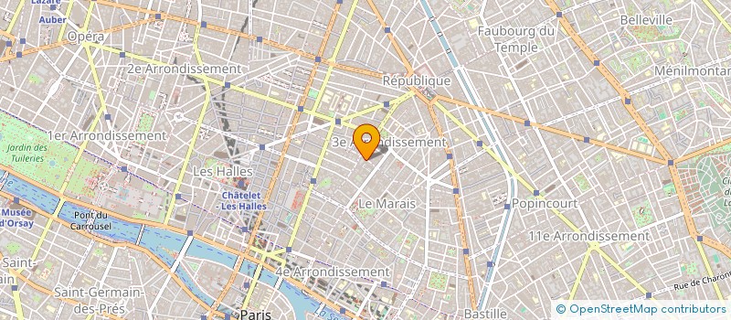 localisation de l'entreprise MADAME VERONIQUE TORET  PARIS