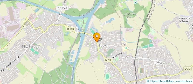 localisation de l'entreprise MADAME VERONIQUE TOURNEMAINE  BAUVIN