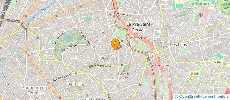 localisation de l'entreprise MADAME VERONIQUE TOURRILHES  PARIS