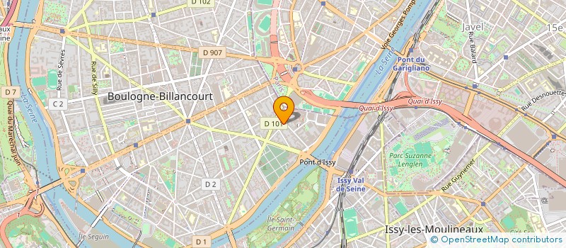localisation de l'entreprise MADAME VERONIQUE TRIMMING à BOULOGNE-BILLANCOURT