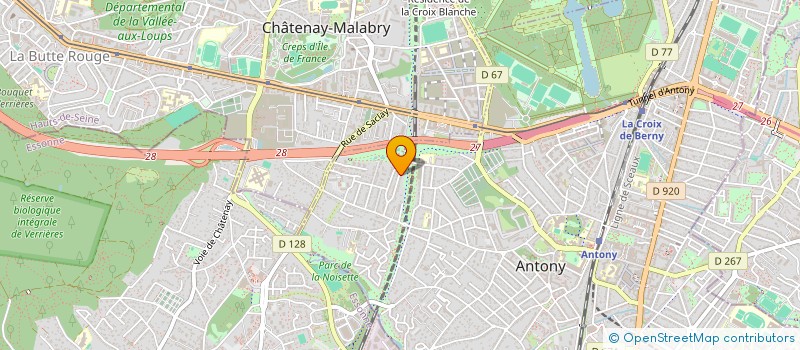 localisation de l'entreprise MADAME VERONIQUE TRUSGNACH à ANTONY