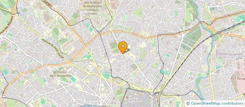 localisation de l'entreprise MADAME VERONIQUE TRUSSART à MONTPELLIER