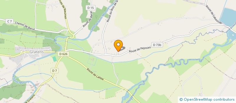 localisation de l'entreprise MADAME VERONIQUE TUTU  GRATENS