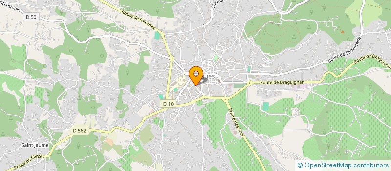 localisation de l'entreprise MADAME VERONIQUE TYLBOR à LORGUES