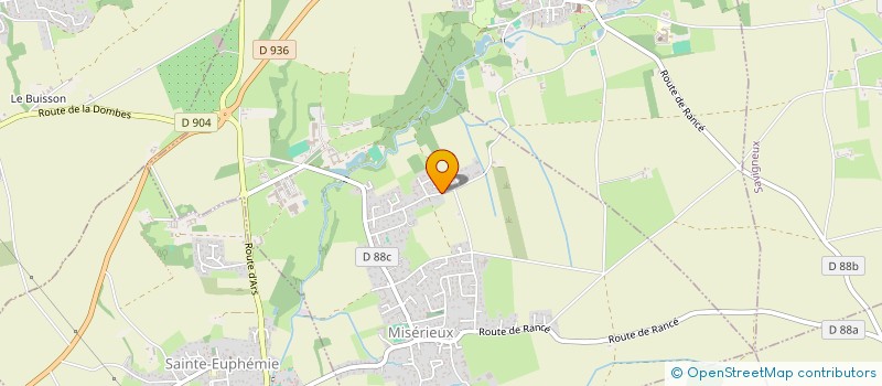 localisation de l'entreprise MADAME VERONIQUE ULRICH  MISERIEUX