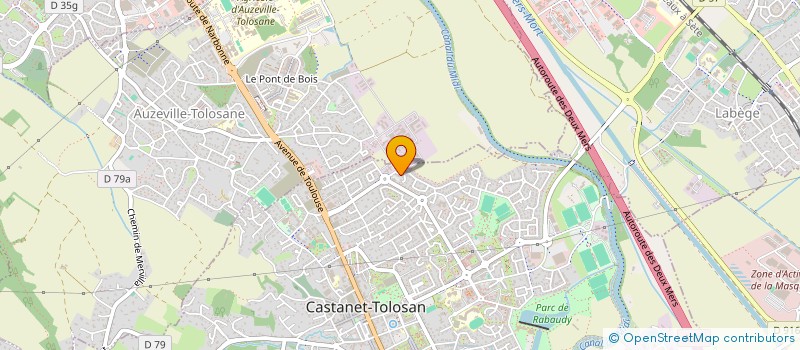 localisation de l'entreprise MADAME VERONIQUE VAN CANNEYT à CASTANET-TOLOSAN