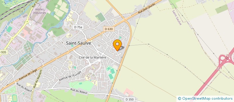 localisation de l'entreprise MADAME VERONIQUE VANDEPUTTE  SAINT-SAULVE