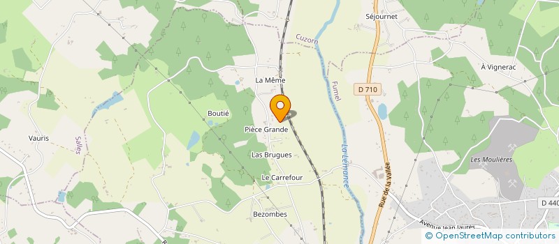 localisation de l'entreprise MADAME VERONIQUE VANHOENACKER à MONSEMPRON-LIBOS