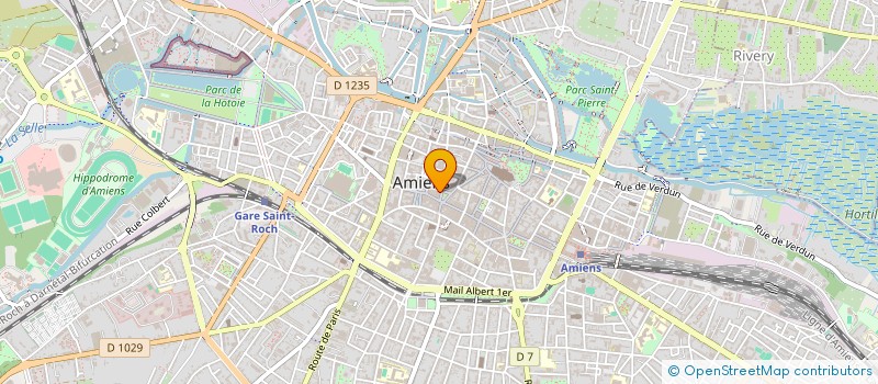 localisation de l'entreprise MADAME VERONIQUE VAUTHIER  AMIENS