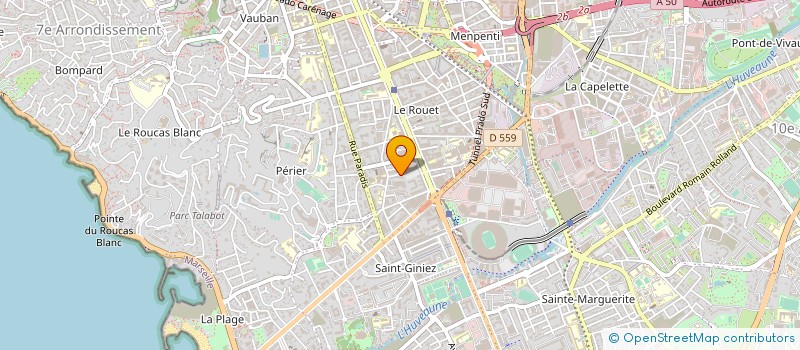 localisation de l'entreprise MADAME VERONIQUE VELTHUIS à MARSEILLE