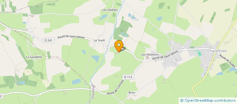 localisation de l'entreprise MADAME VERONIQUE VERHAEGHE  SAINT-PALAIS