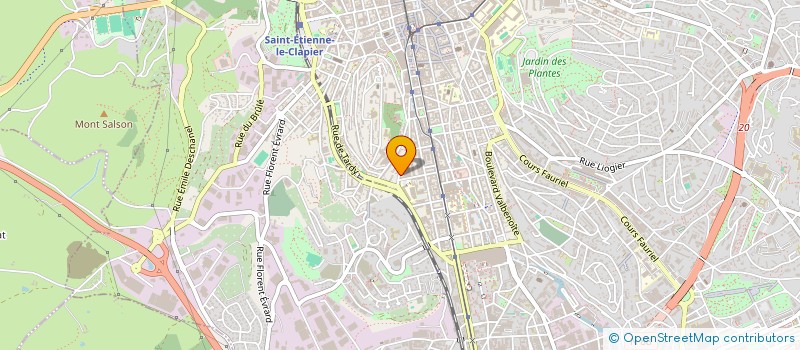 localisation de l'entreprise MADAME VERONIQUE VERNETTE  SAINT-ETIENNE