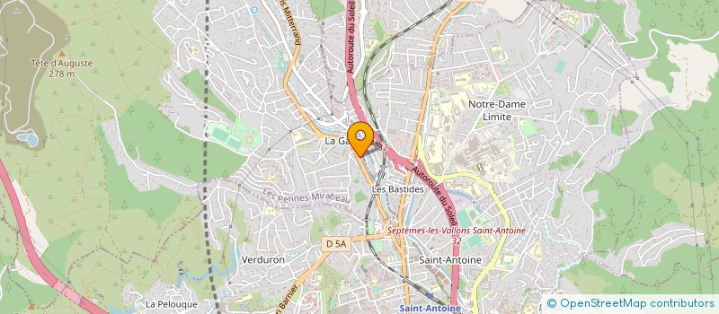localisation de l'entreprise MADAME VERONIQUE VEZIANO-LAZON à LES PENNES-MIRABEAU