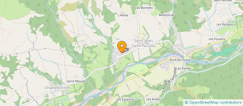 localisation de l'entreprise MADAME VERONIQUE VIAL  SAINT-JEAN-SAINT-NICOLAS