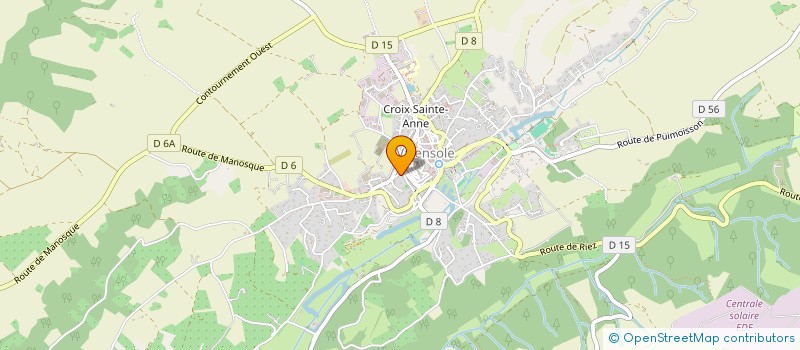 localisation de l'entreprise MADAME VERONIQUE VIALIS à VALENSOLE