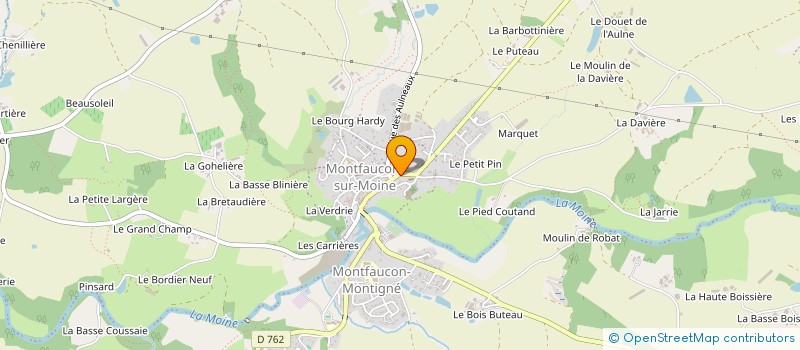 localisation de l'entreprise MADAME VERONIQUE VIDAL à SEVREMOINE