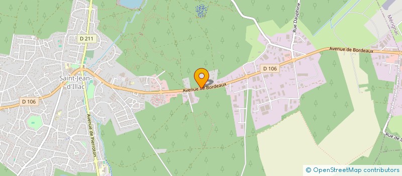 localisation de l'entreprise MADAME VERONIQUE VIGNOLLES  SAINT-JEAN-D'ILLAC