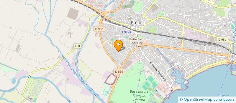 localisation de l'entreprise MADAME VERONIQUE VILANOVA à FREJUS