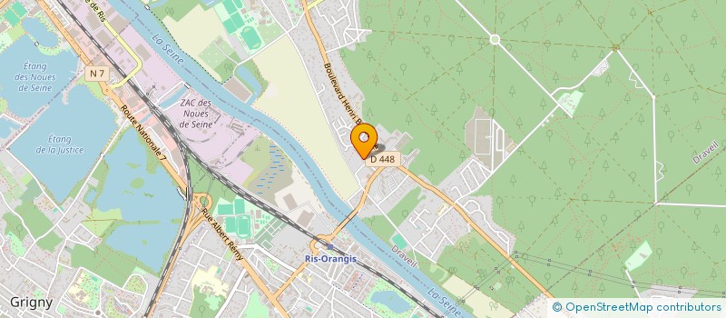 localisation de l'entreprise MADAME VERONIQUE VILLIERS à DRAVEIL