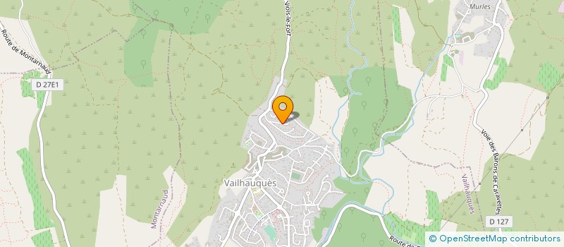 localisation de l'entreprise MADAME VERONIQUE VIOLET  VAILHAUQUES