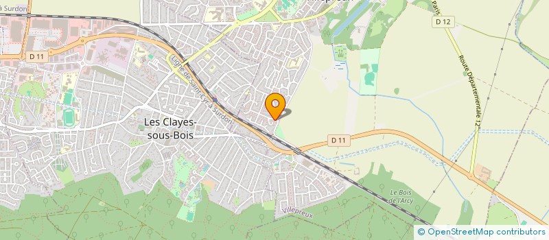 localisation de l'entreprise MADAME VERONIQUE VITALI  VILLEPREUX