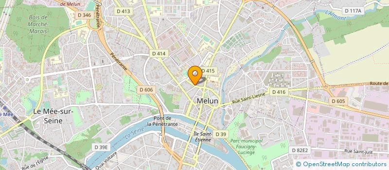 localisation de l'entreprise MADAME VERONIQUE VIVIANT à MELUN