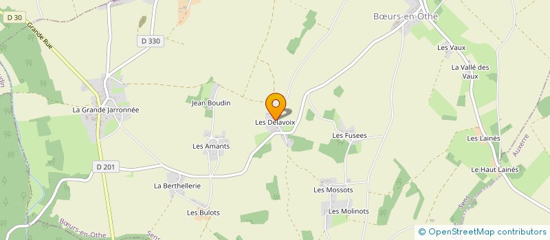 localisation de l'entreprise MADAME VERONIQUE WALAS  BURS-EN-OTHE