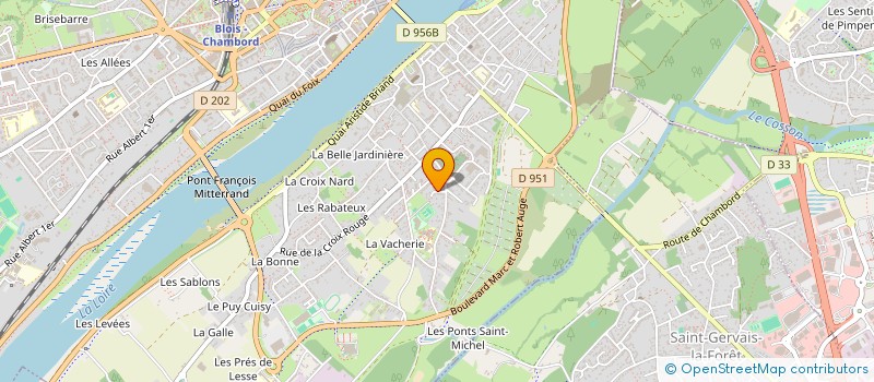 localisation de l'entreprise MADAME VERONIQUE WASERMAN à BLOIS