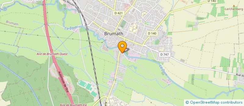 localisation de l'entreprise MADAME VERONIQUE WENDLING  BRUMATH