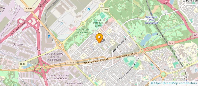 localisation de l'entreprise MADAME VERONIQUE WINSTON à AULNAY-SOUS-BOIS