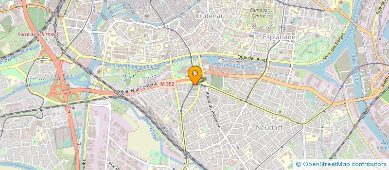localisation de l'entreprise MADAME VERONIQUE WINTZ à STRASBOURG