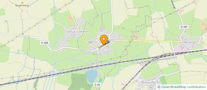 localisation de l'entreprise MADAME VERONIQUE WOLF  LIXHEIM