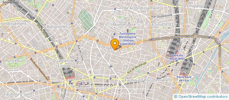 localisation de l'entreprise MADAME VERONIQUE YVERNAULT  PARIS