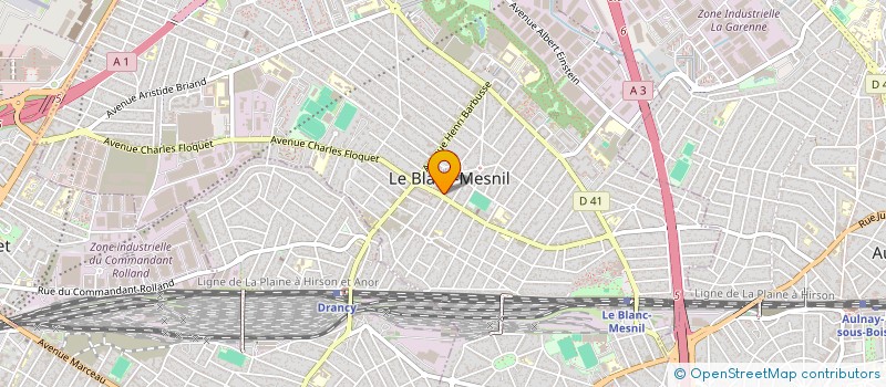 localisation de l'entreprise MADAME VERRINA SOM à LE BLANC-MESNIL