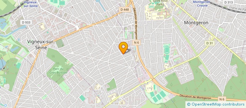localisation de l'entreprise MADAME VERSUNIE MONDIRI à VIGNEUX-SUR-SEINE
