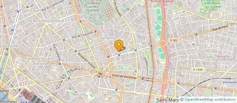 localisation de l'entreprise MADAME VESNA DEJANOVIC  PARIS