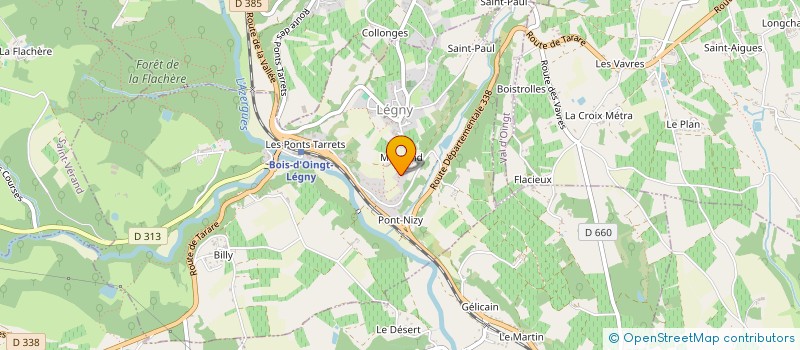 localisation de l'entreprise MADAME VESNA GRDAK  LEGNY