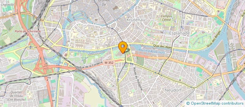 localisation de l'entreprise MADAME VESNA MARJANOVIC à STRASBOURG