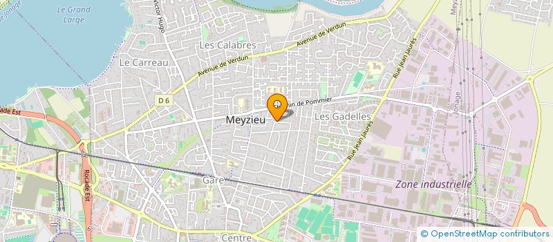 localisation de l'entreprise MADAME VESNA MARTINOV  MEYZIEU