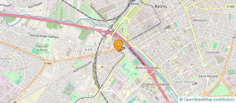 localisation de l'entreprise MADAME VESNA SIMANIC  REIMS