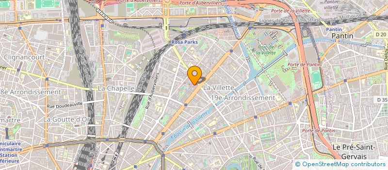 localisation de l'entreprise MADAME VESNA TODOROVIC  PARIS