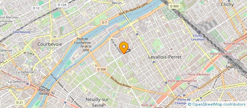 localisation de l'entreprise MADAME VESNA VUCKOVIC à LEVALLOIS-PERRET