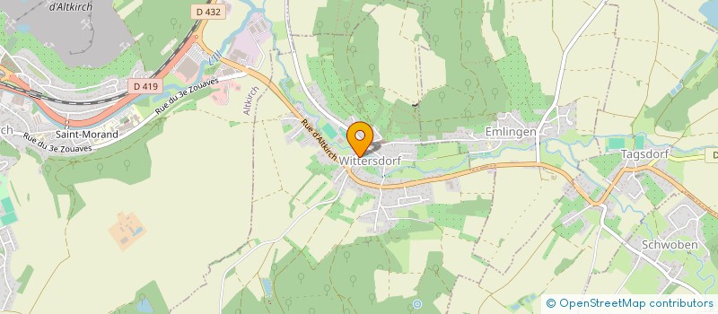 localisation de l'entreprise MADAME VESNICA HAJPEK à ASPACH