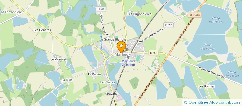 localisation de l'entreprise MADAME VIANNETTE POUTE DE PUYBAUDET à MARLIEUX