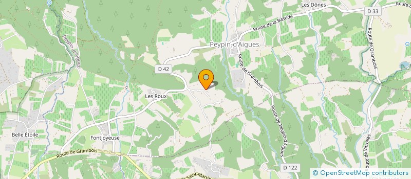 localisation de l'entreprise MADAME VICENTA LLOPIS SORO  LA TOUR D'AIGUES